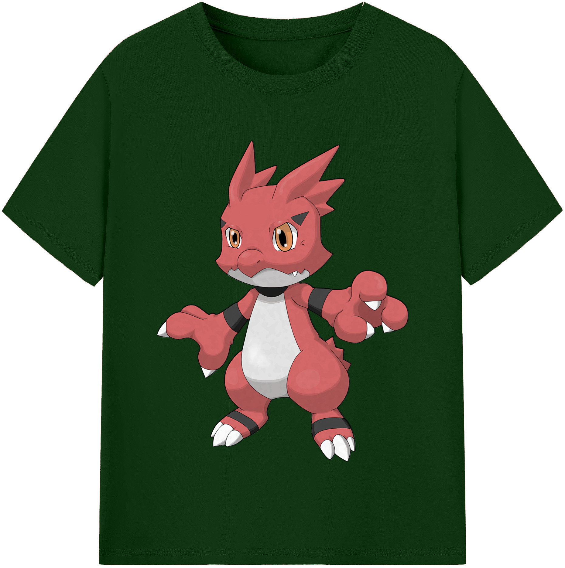 （画像用） Digimon デジタルモンスター/デジモン 綿100％半袖Tシャツ（フロントプリント）